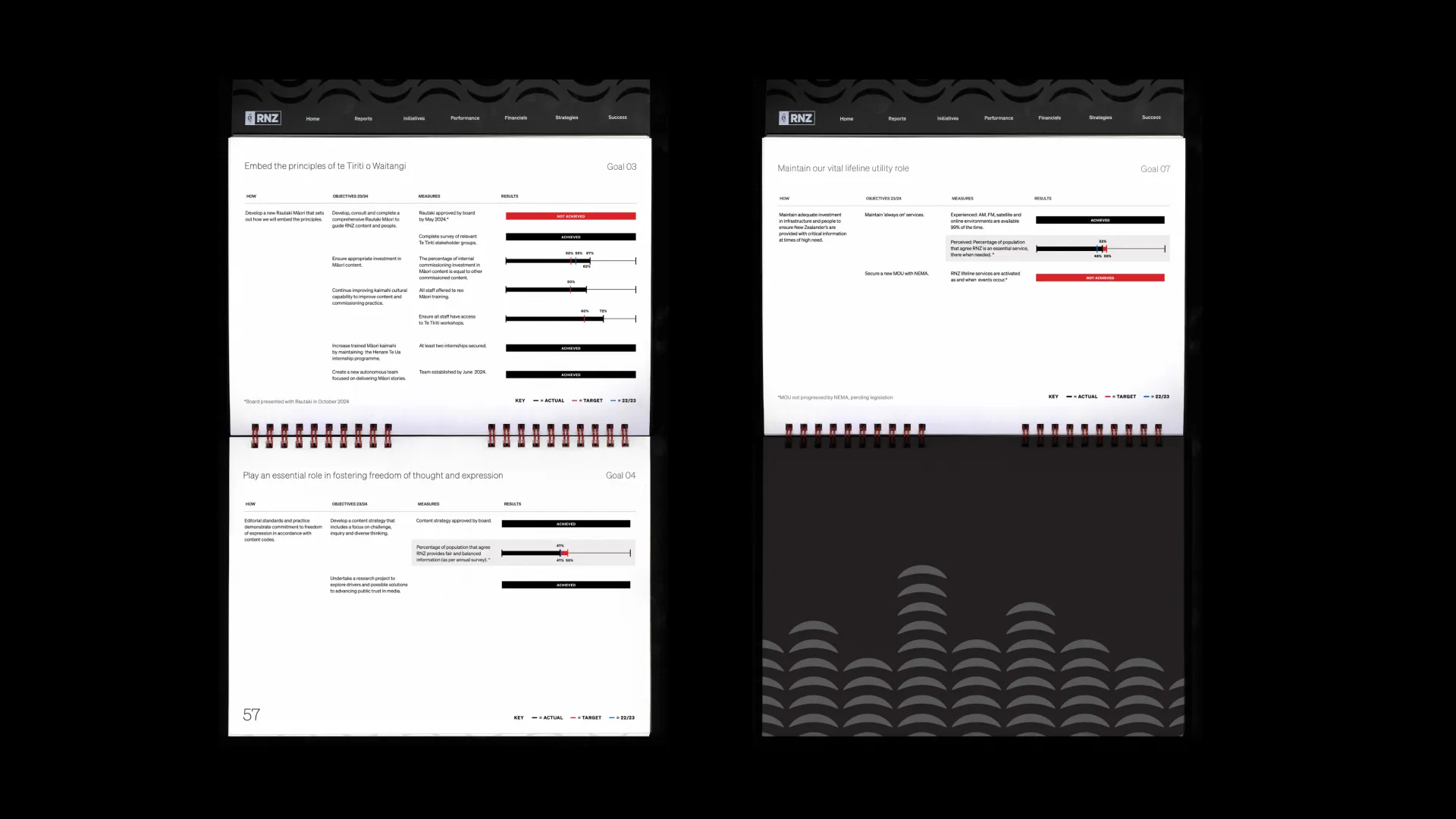 RNZ | Annual Report Design project image