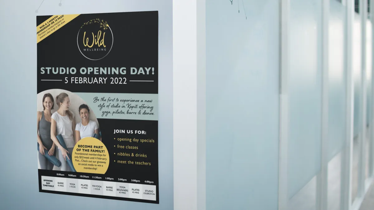 Brand Identity and Marketing Collateral for Wild Wellbeing gallery 4