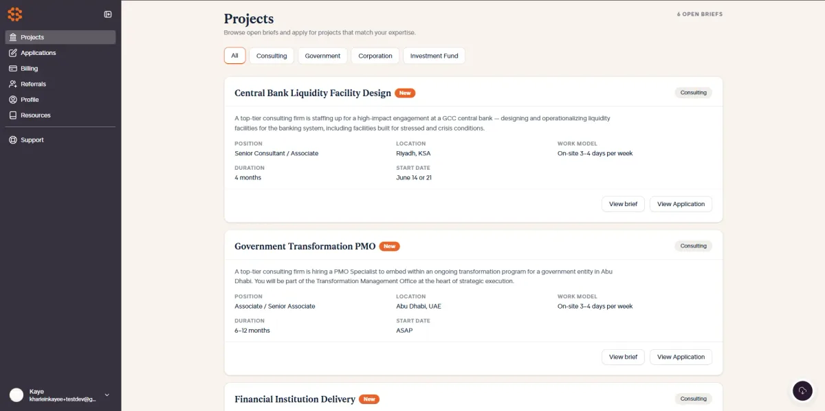 Sharp Minds Two-Sided Marketplace Platform