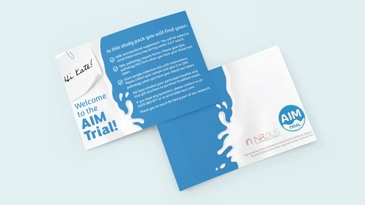 Branding and Marketing Collateral for various FoodiQ milk trials gallery 4