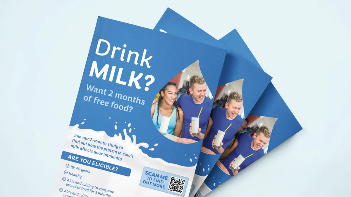 Branding and Marketing Collateral for various FoodiQ milk trials gallery 5