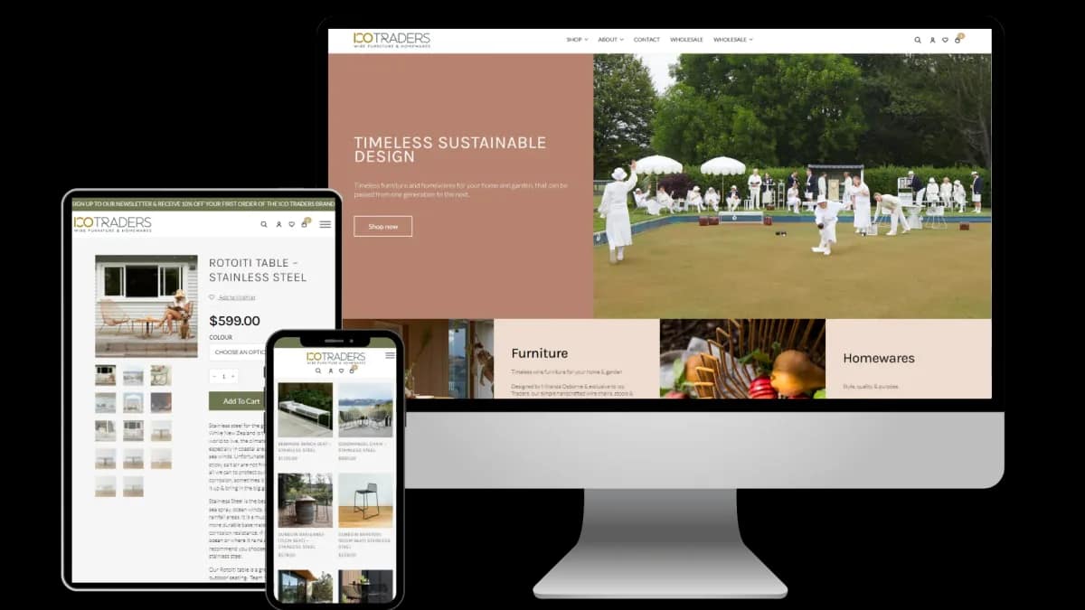 WooCommerce for furniture brand