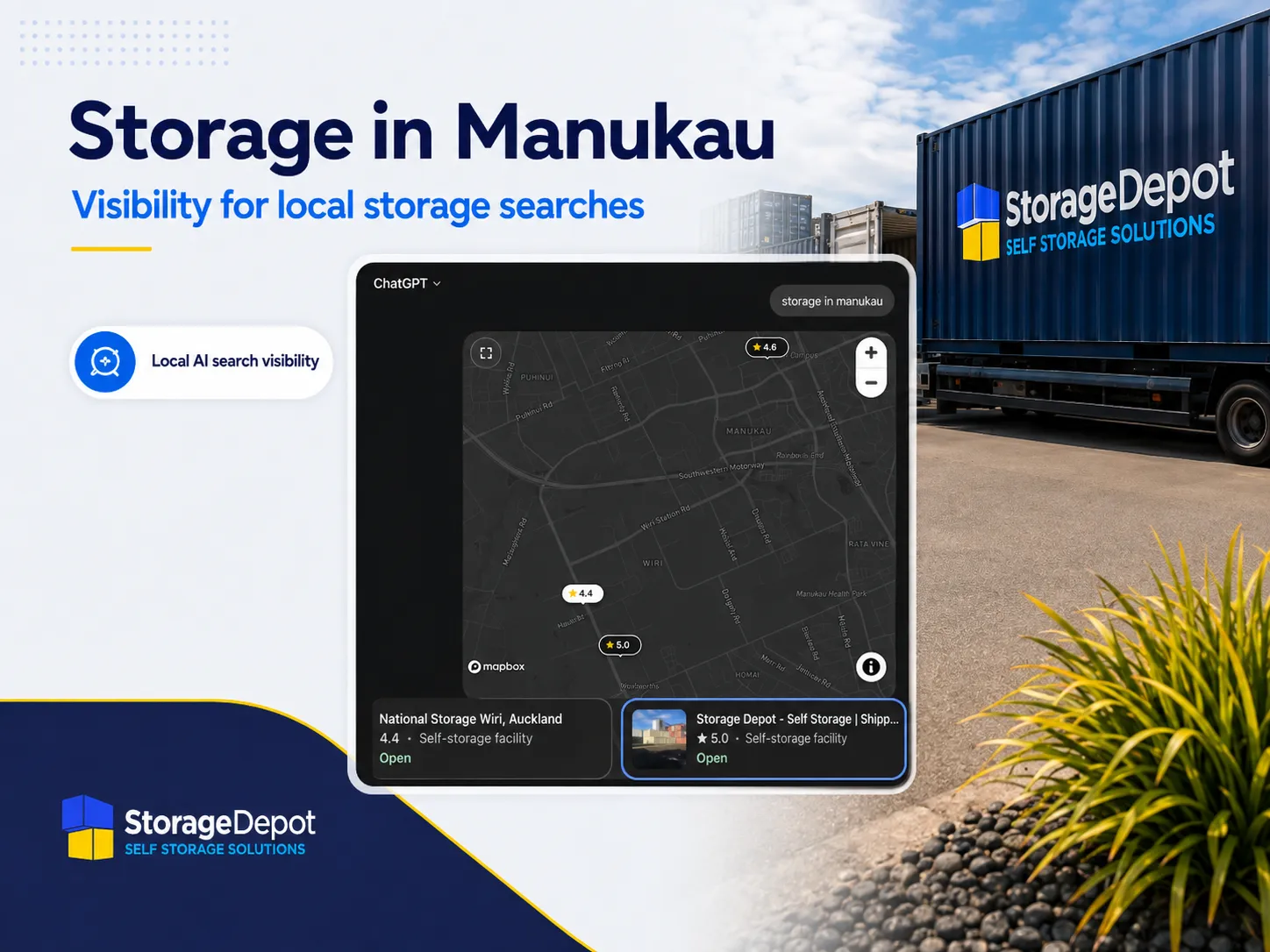 AI SEO for Local Auckland Business - Growth across Google & AI Search project image