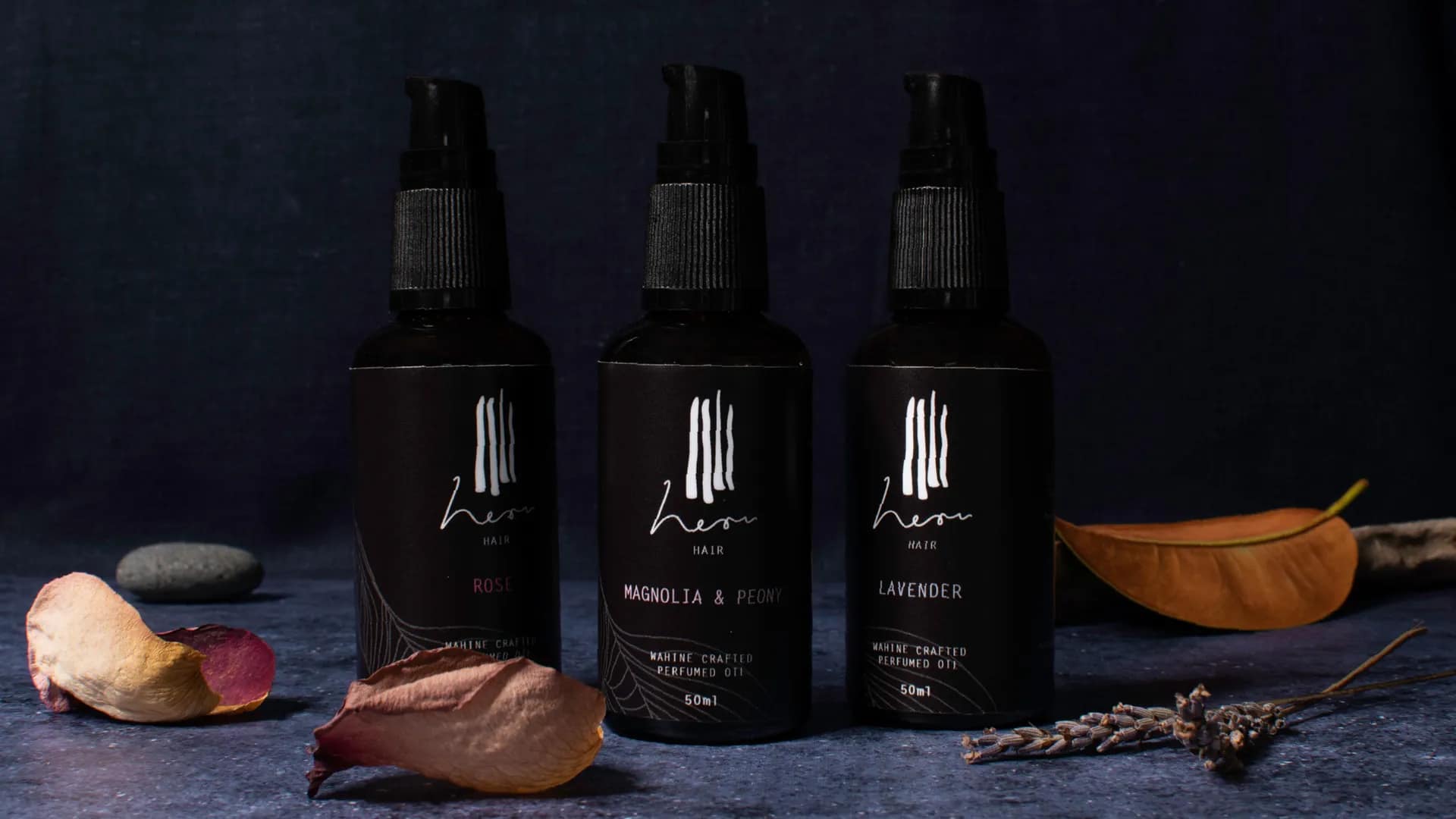 eCommerce Shopify Website and Product Photography for Heru Hair