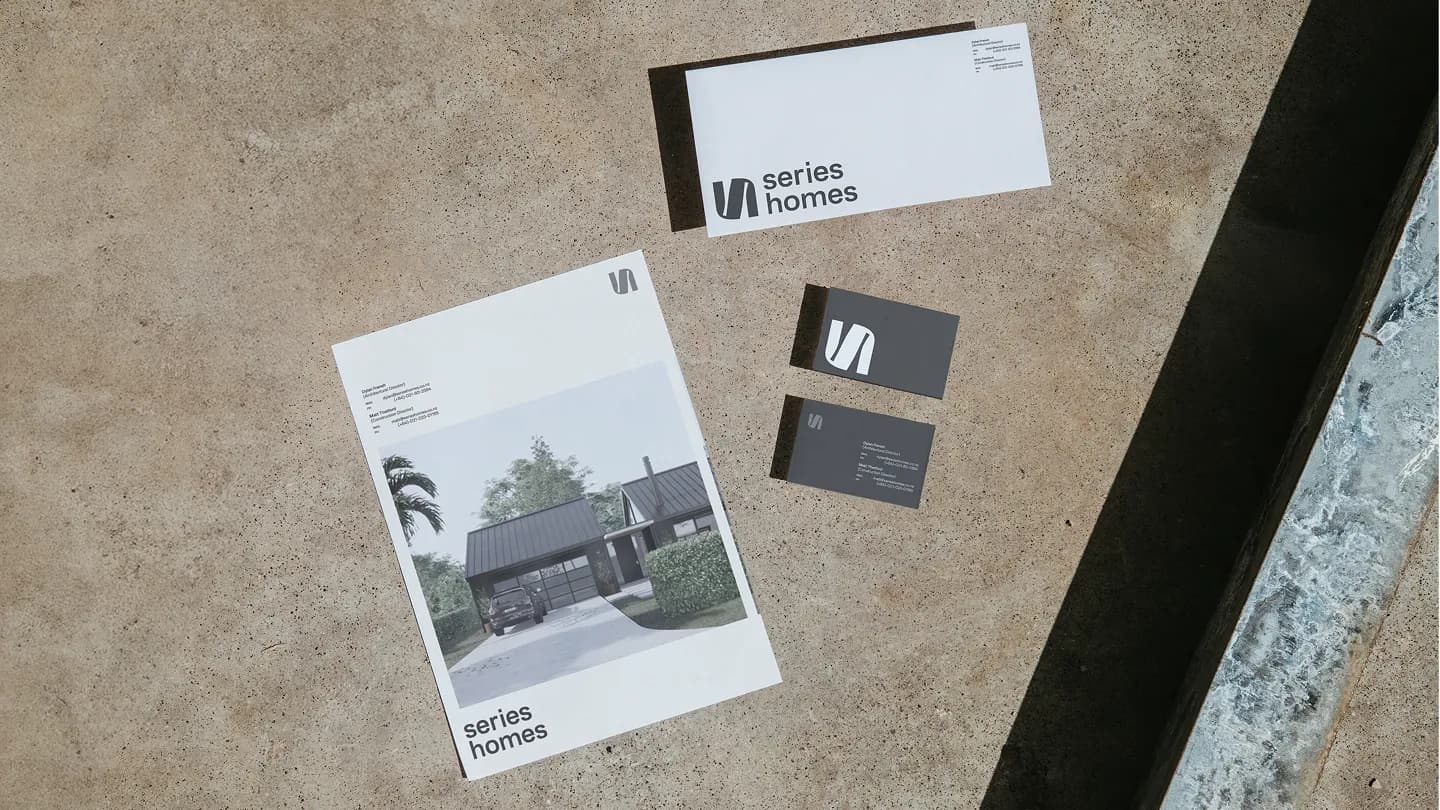 Series Homes | Branding + Web Design project image
