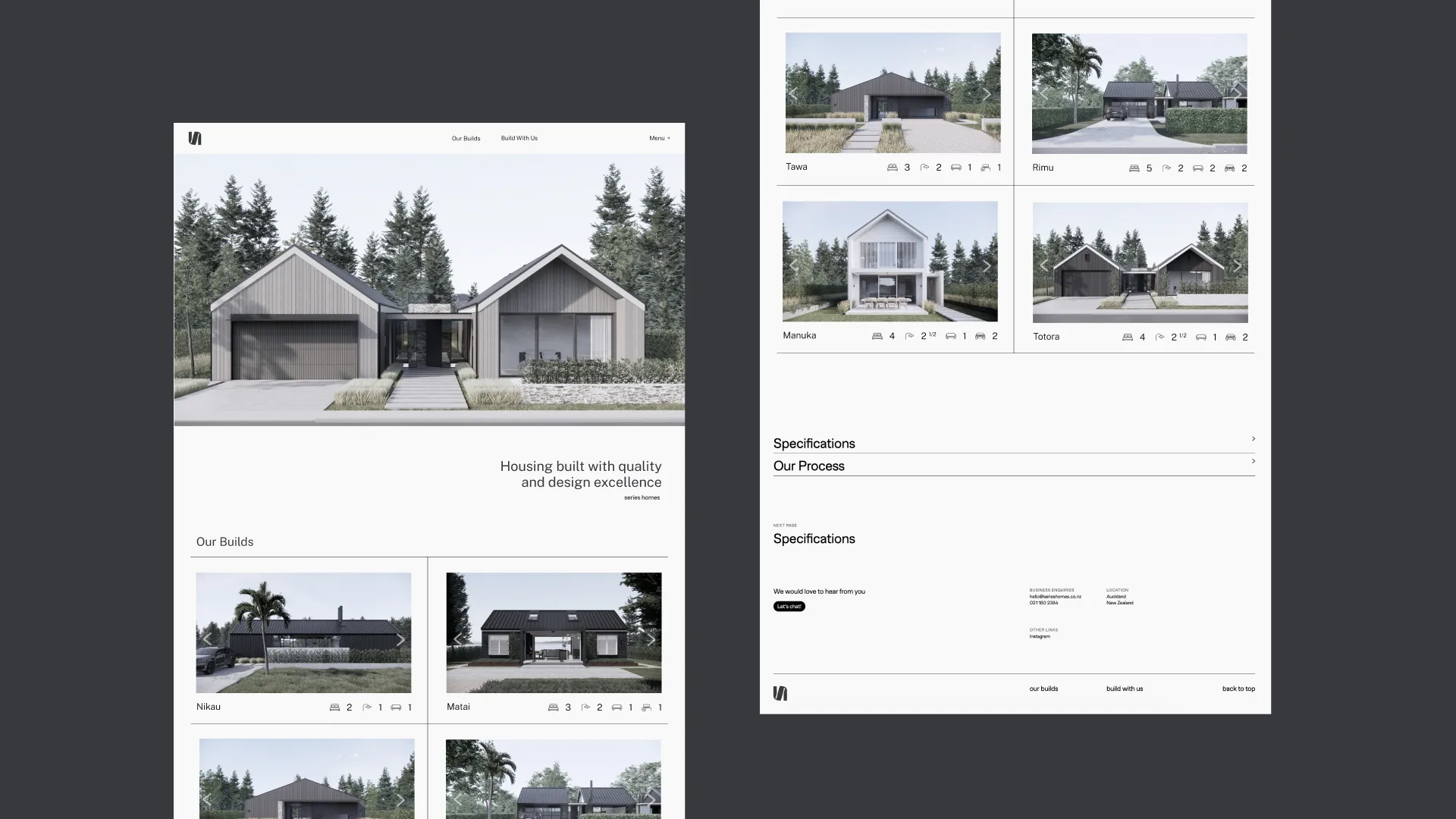 Series Homes | Branding + Web Design project image