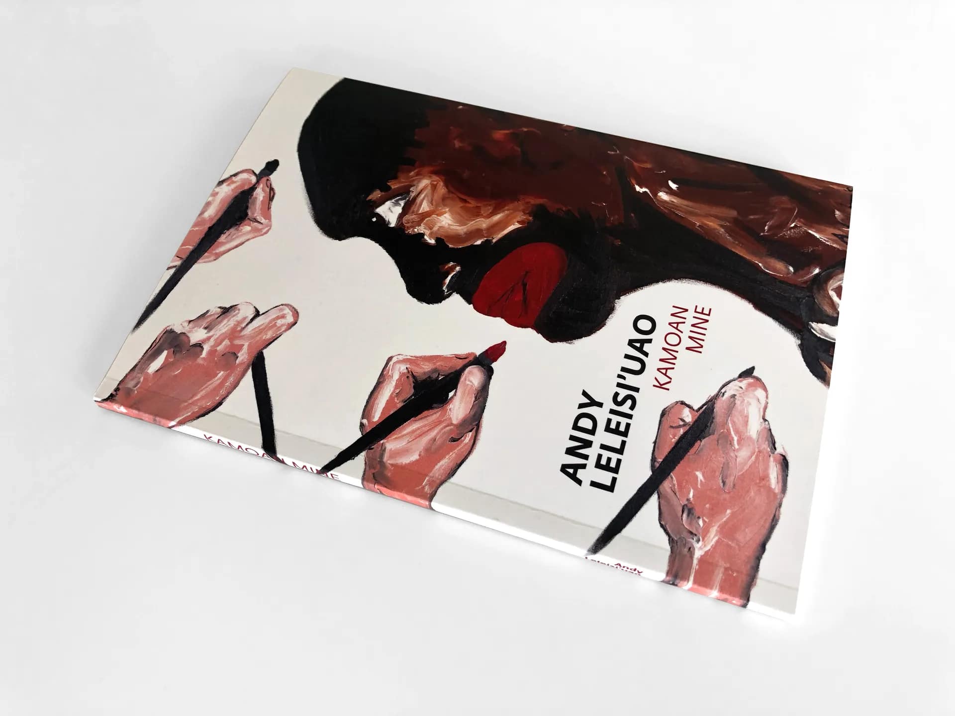 Catalogue Design for Andy Leleisi’uao Survey Exhibition gallery 1
