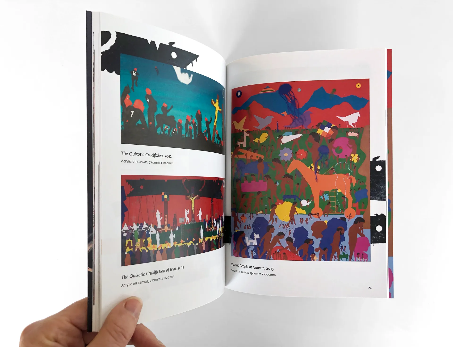 Catalogue Design for Andy Leleisi’uao Survey Exhibition gallery 2