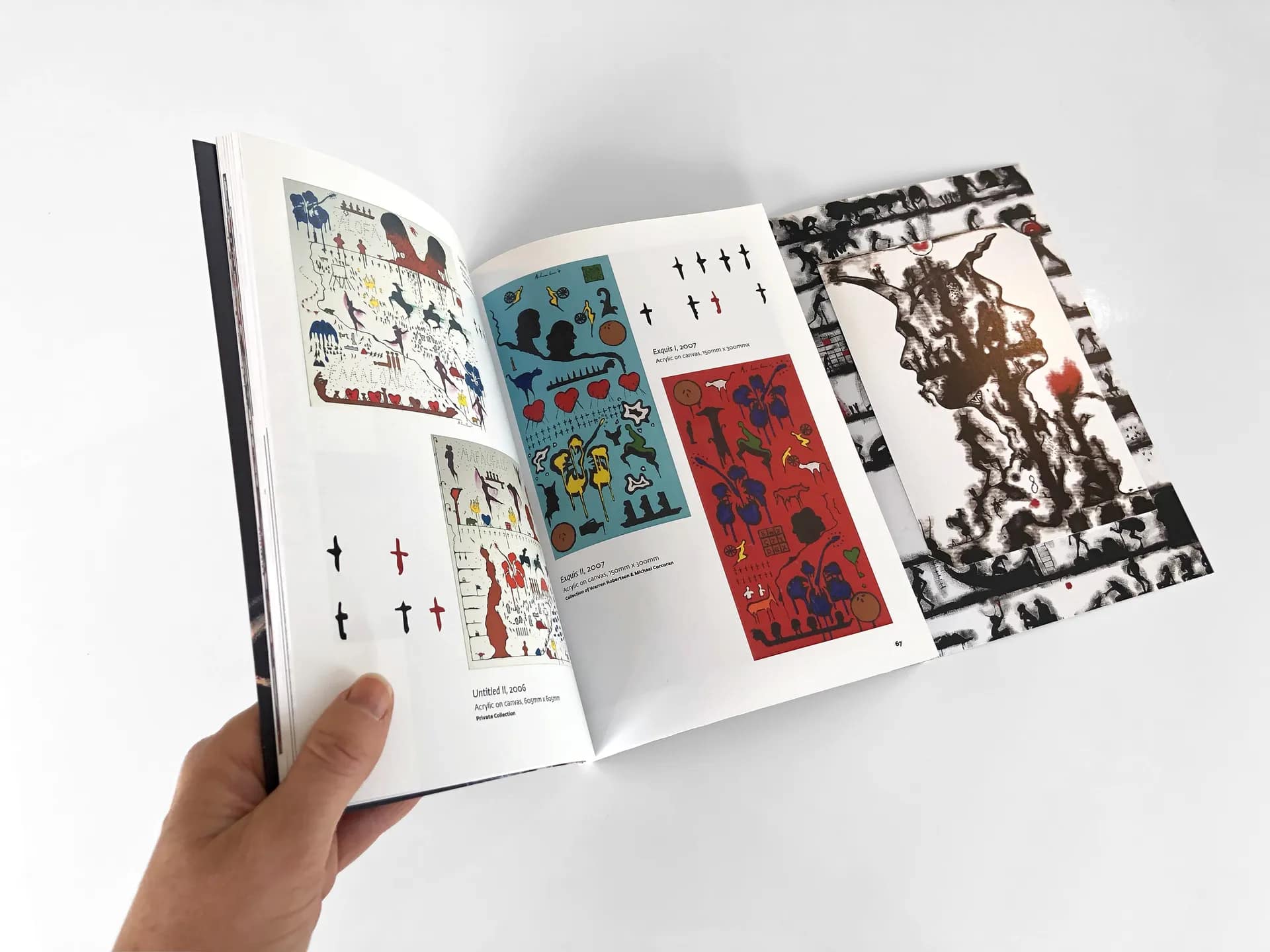 Catalogue Design for Andy Leleisi’uao Survey Exhibition gallery 4