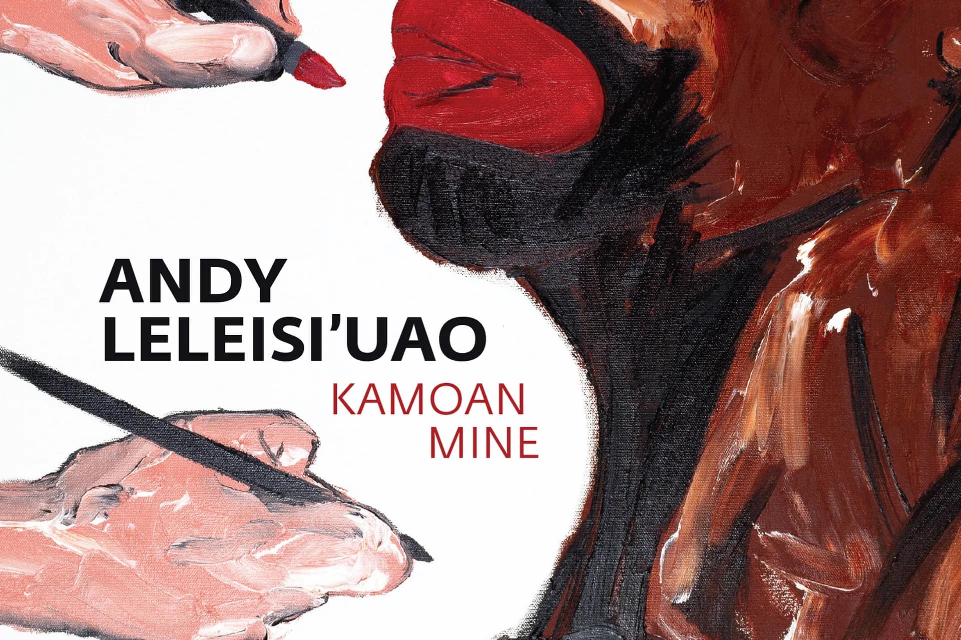 Catalogue Design for Andy Leleisi’uao Survey Exhibition