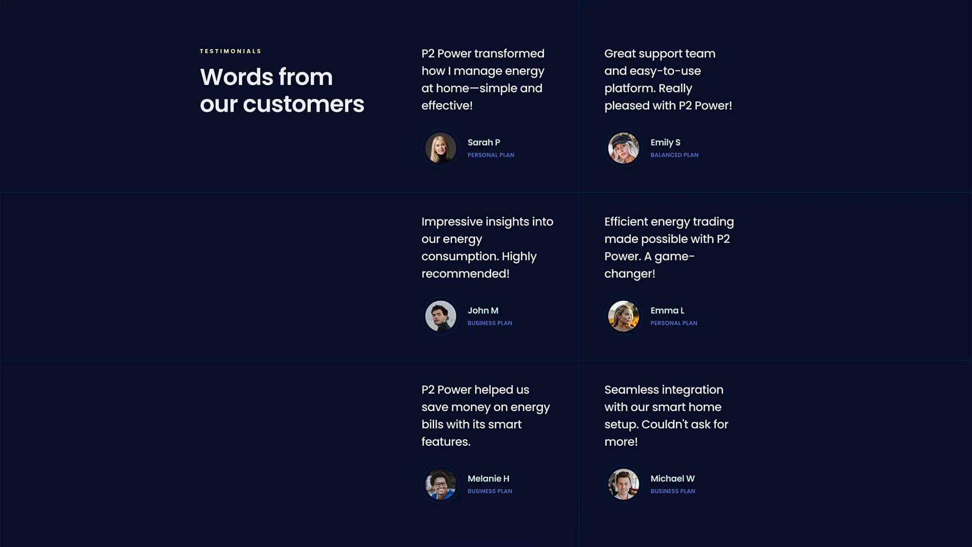 Futuristic Landing Page Redesign for P2 Power’s SolarShare Platform gallery 3