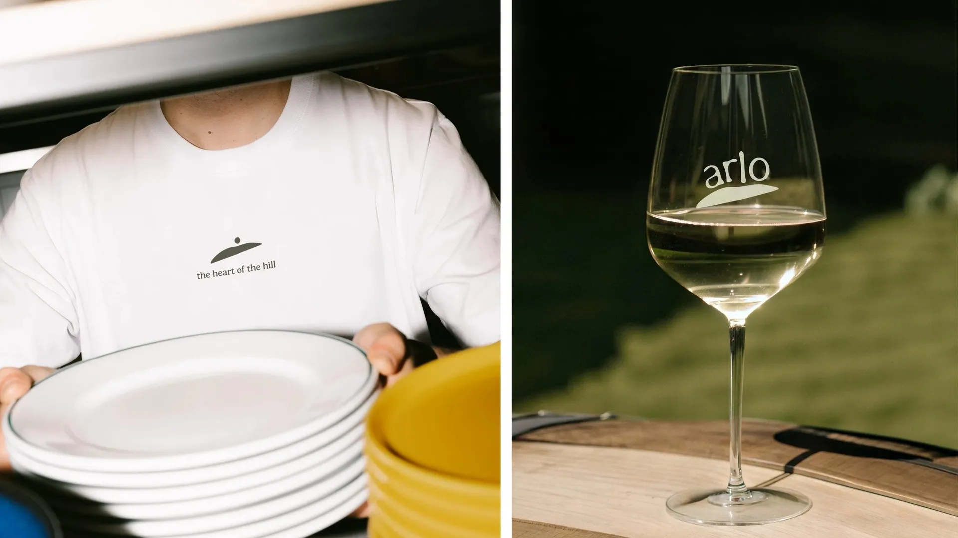 Brand Identity for Arlo Restaurant, Cashmere Hill