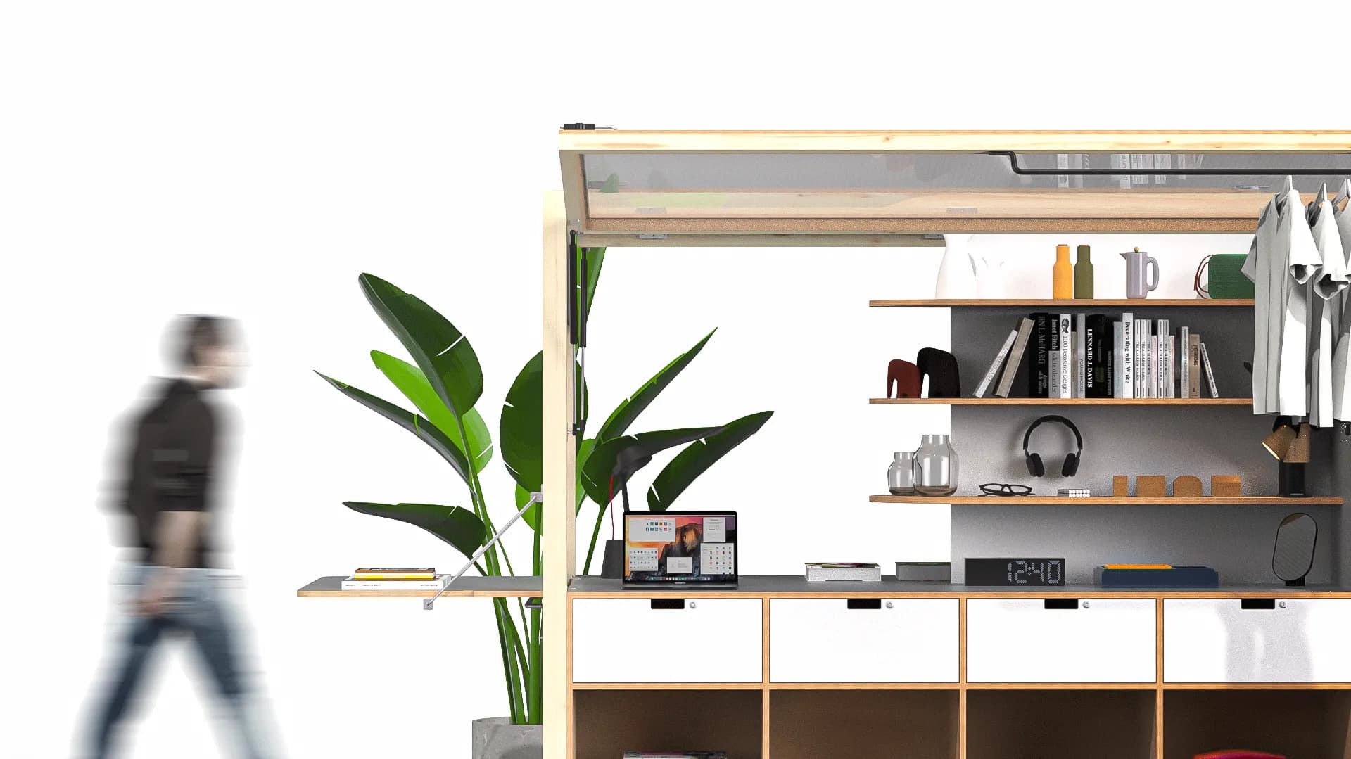 Portable Retail Cart Design for Te Papa Museum gallery 7