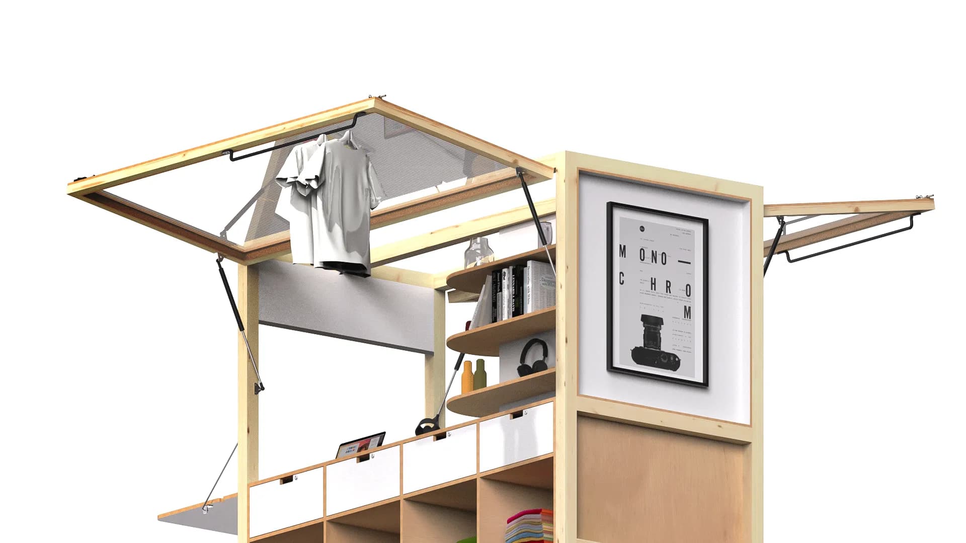 Portable Retail Cart Design for Te Papa Museum project image