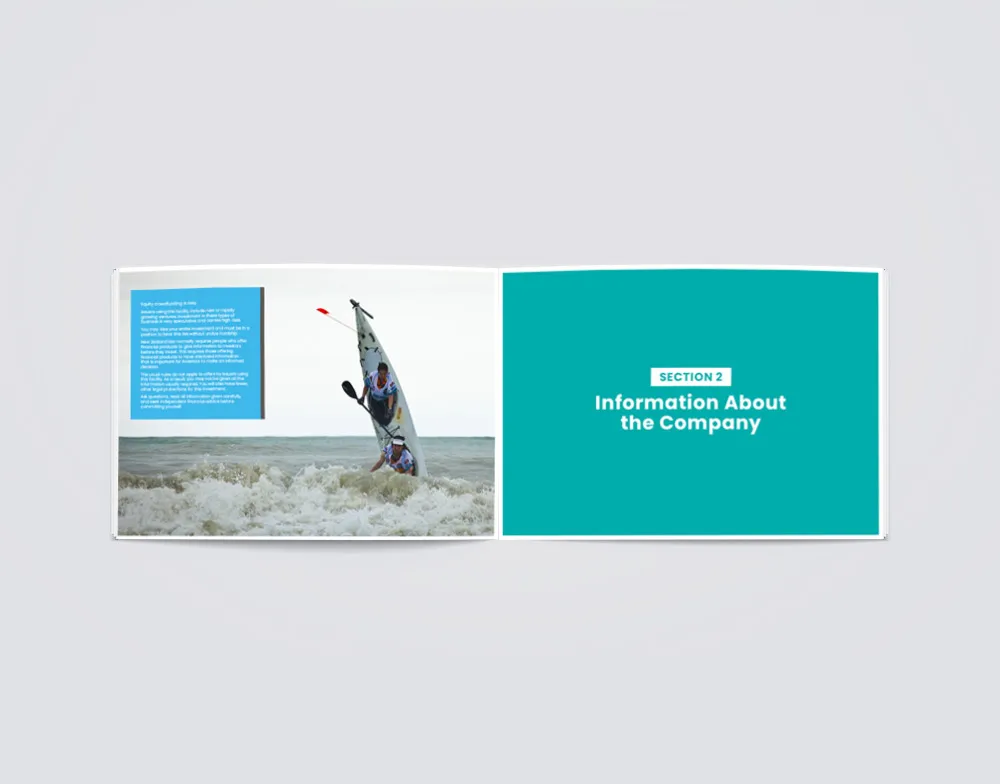 Crowdfunding Document & Marketing Collateral for Barracuda Kayaks gallery 2