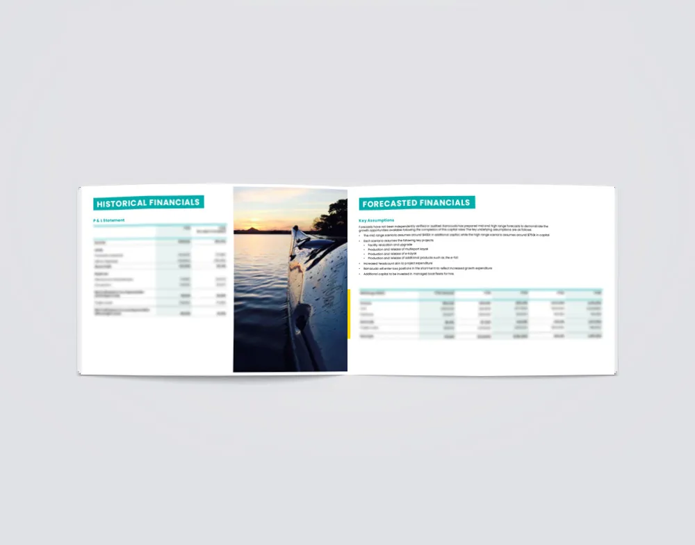 Crowdfunding Document & Marketing Collateral for Barracuda Kayaks gallery 4