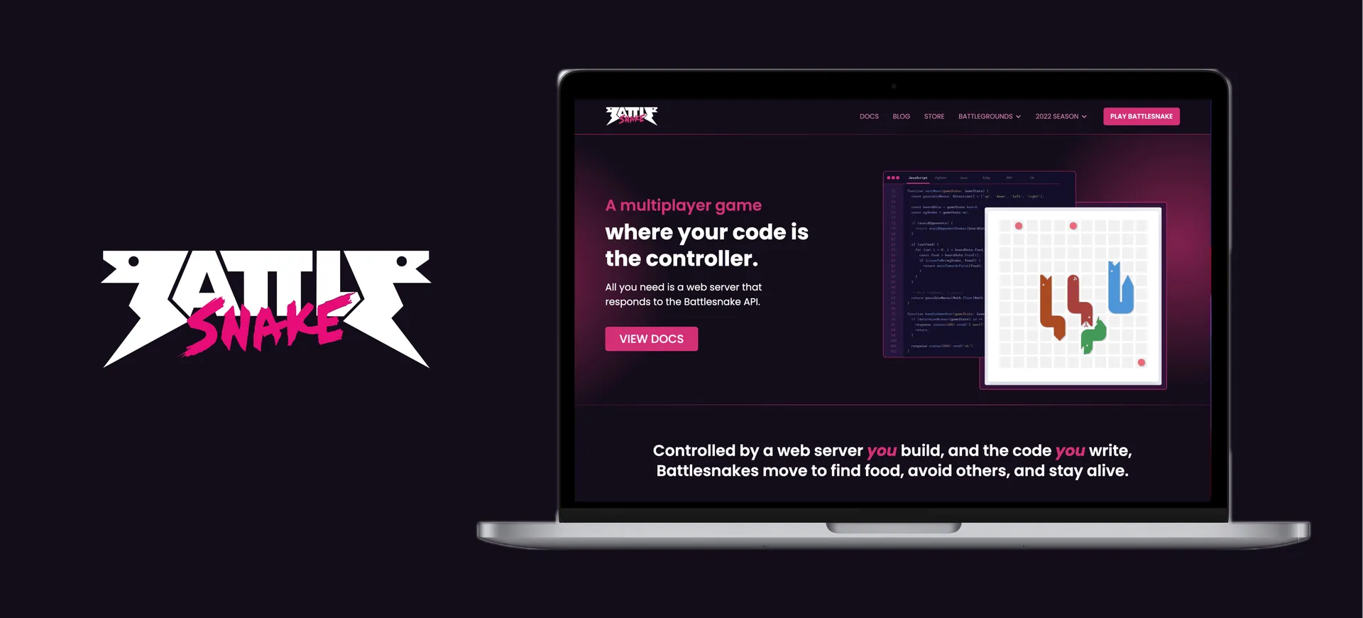 Landing Page Development for Battlesnake Gaming Company