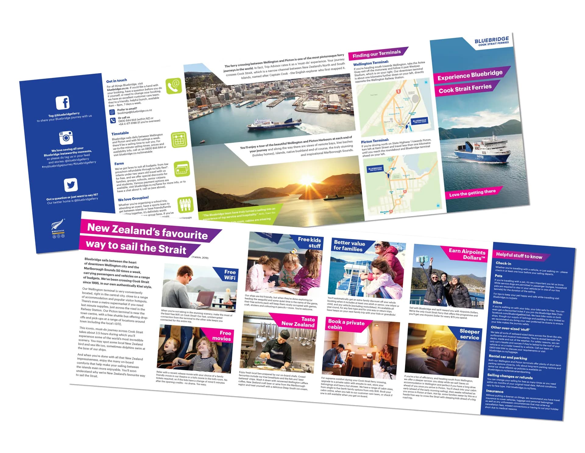 Marketing Collateral Design for Bluebridge gallery 5