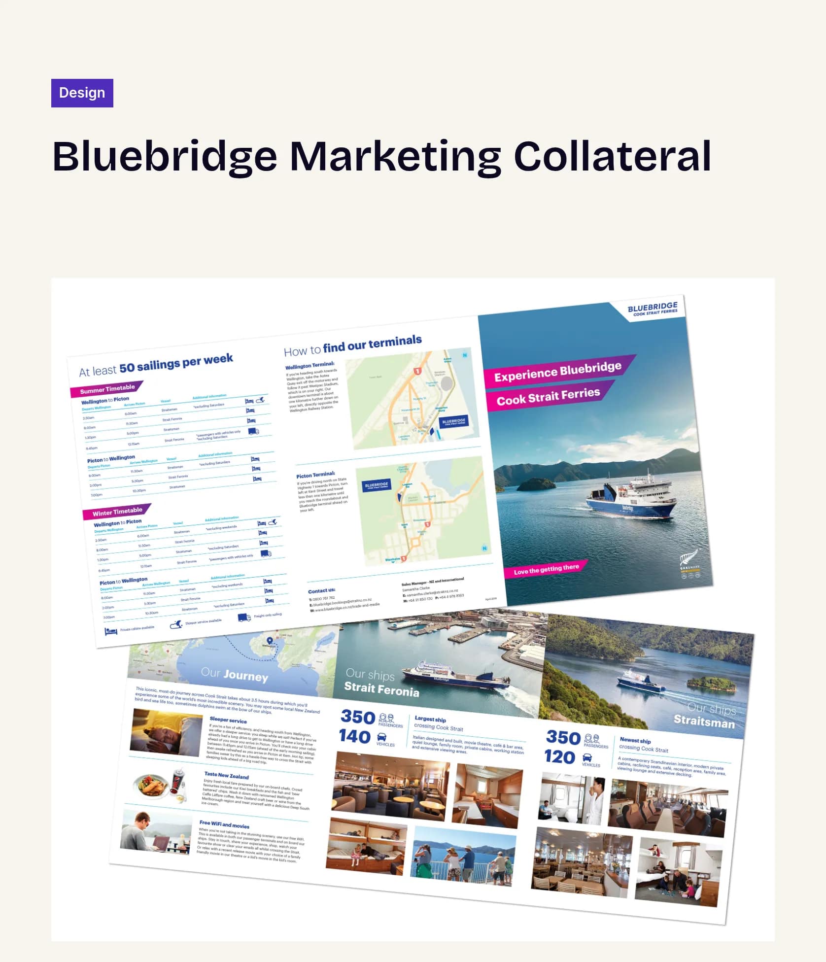 Marketing Collateral Design for Bluebridge
