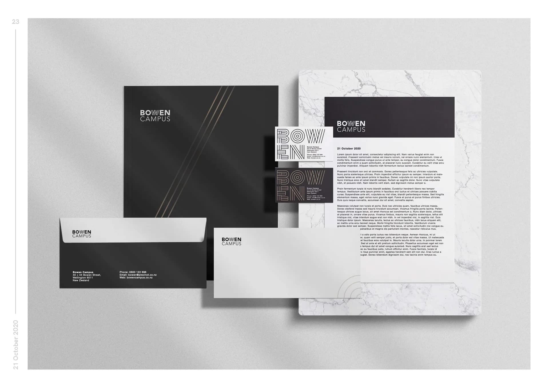 Visual Identity Design for Bowen Campus by Precinct gallery 5