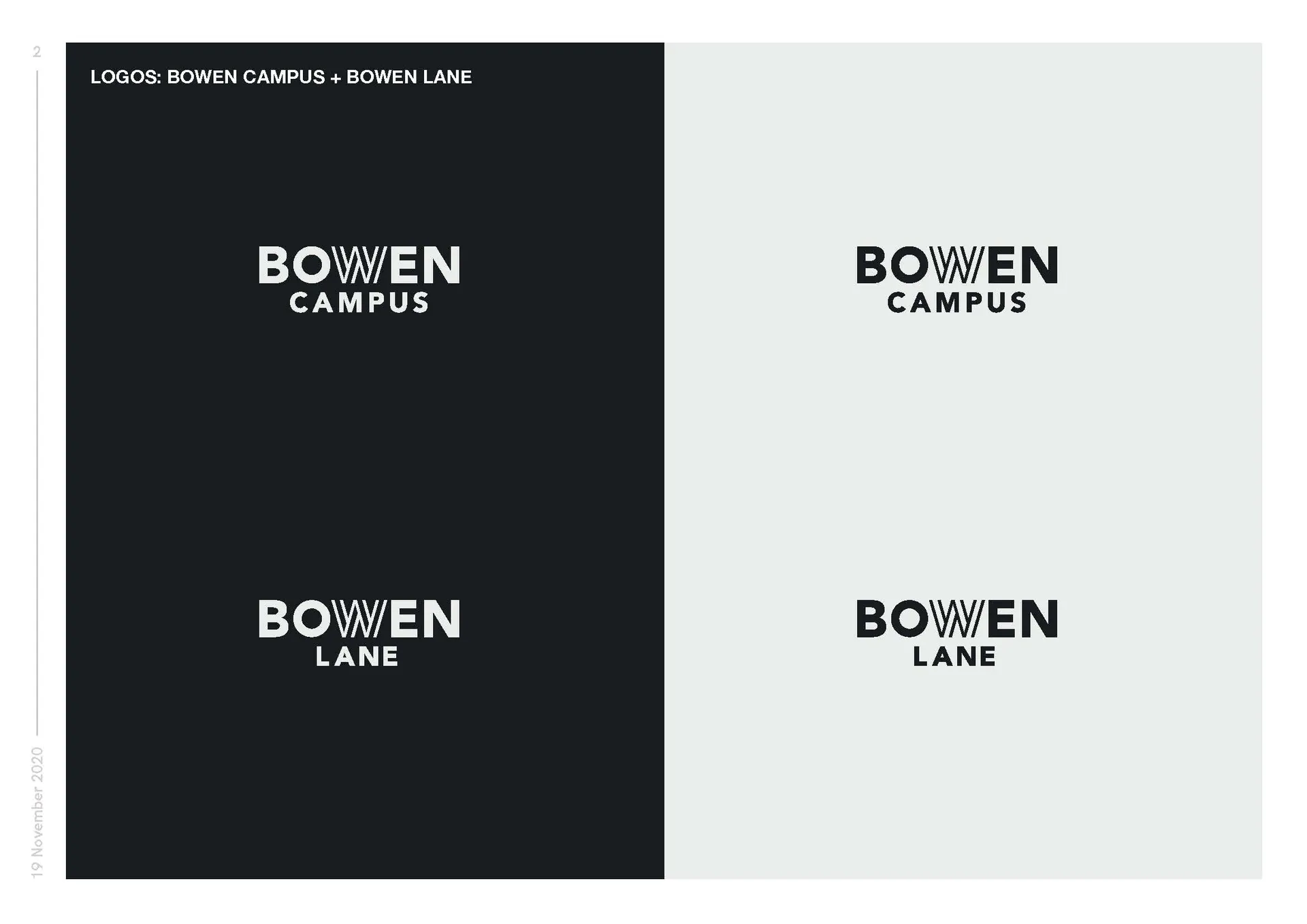 Visual Identity Design for Bowen Campus by Precinct gallery 7