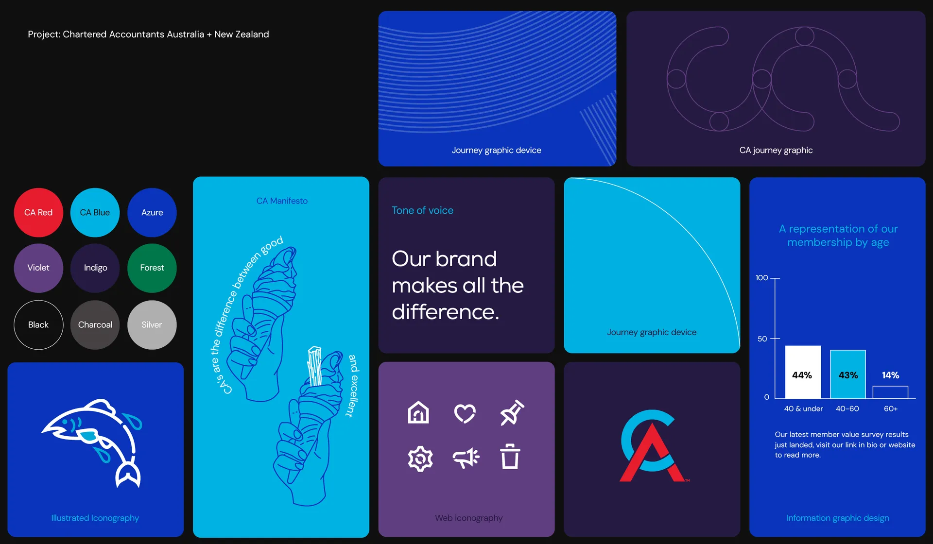 Brand Refresh for CA ANZ: Visual Identity and Leadership Positioning gallery 3