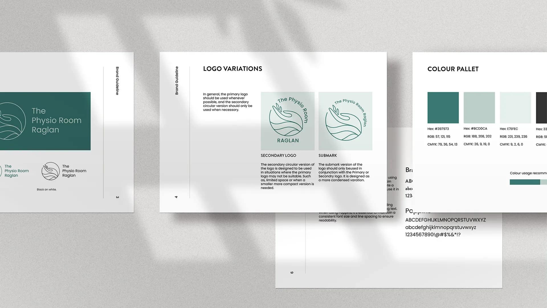Rebranding and Visual Identity for The Physio Room Raglan gallery 2