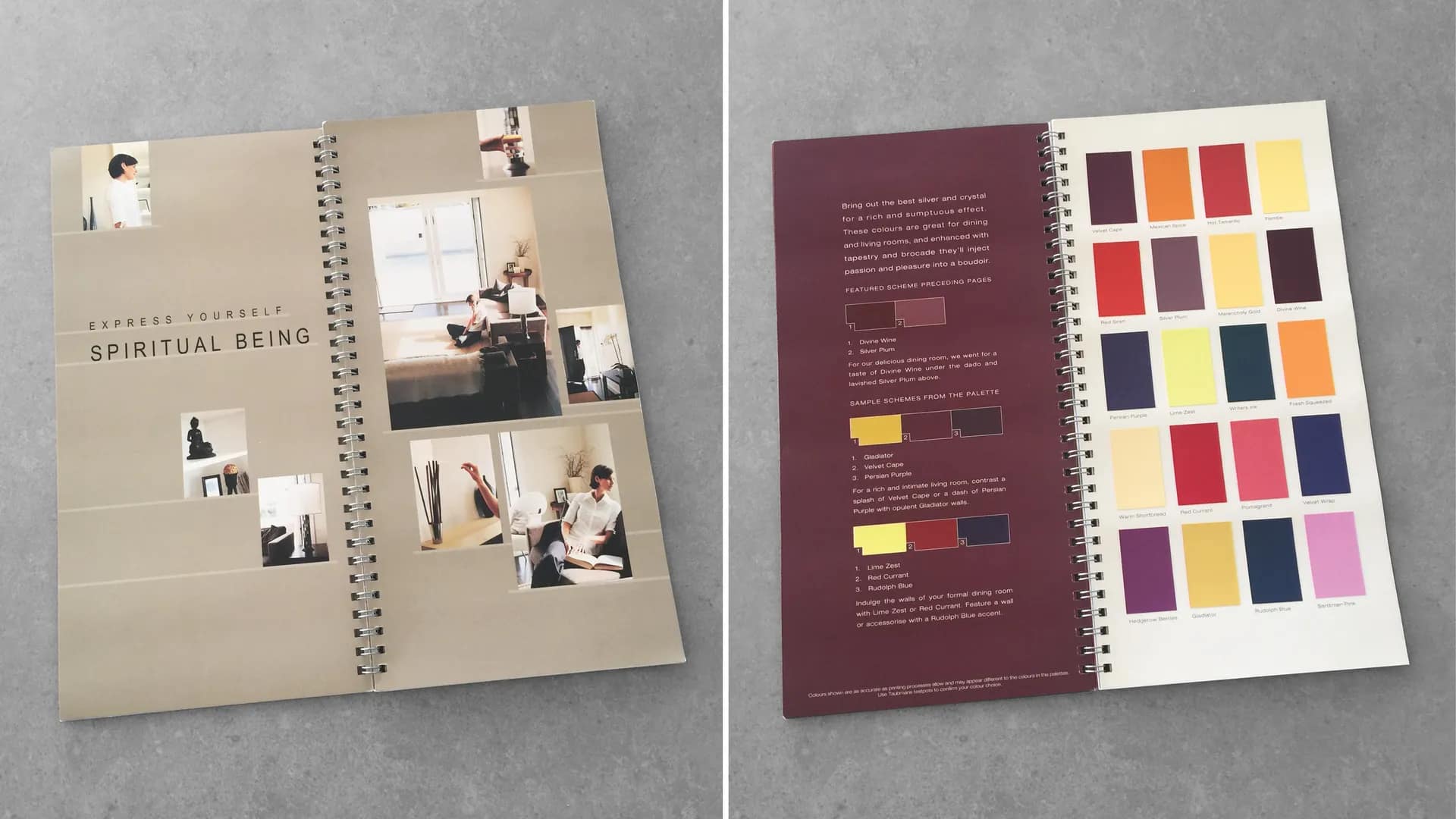 Taubmans Lifestyle & Paint Swatch Brochure Design gallery 2
