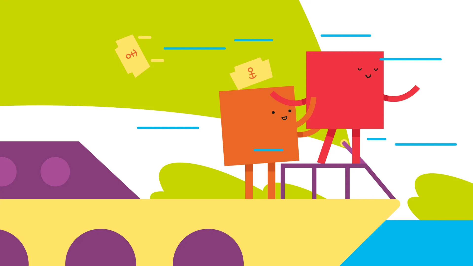 Animated Visual Assets for Global Management eLearning Course gallery 3
