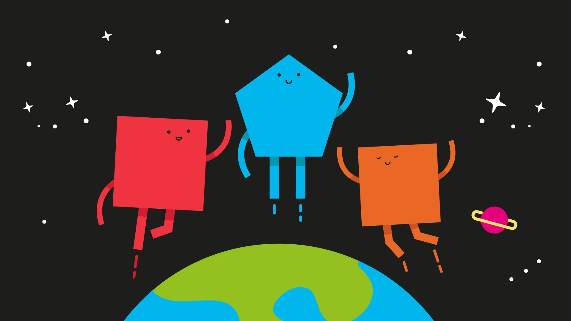 Animated Visual Assets for Global Management eLearning Course gallery 4