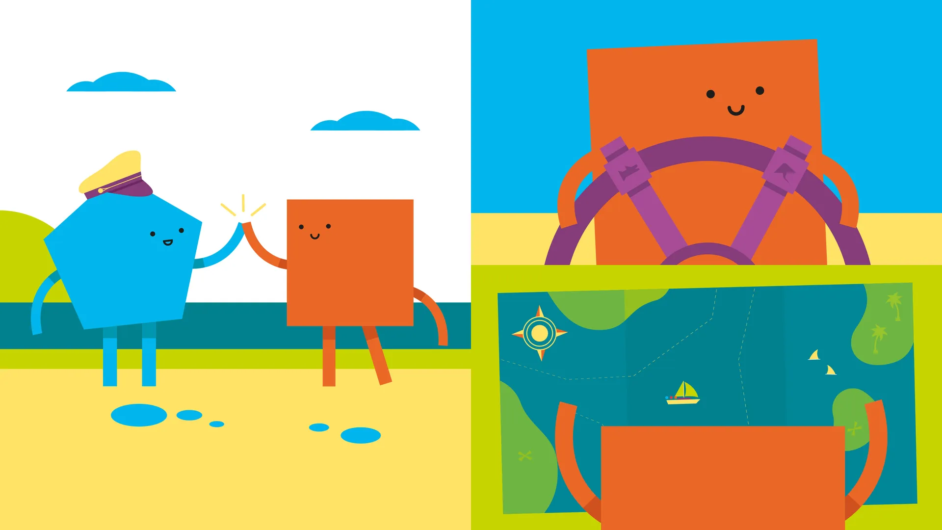 Animated Visual Assets for Global Management eLearning Course gallery 5
