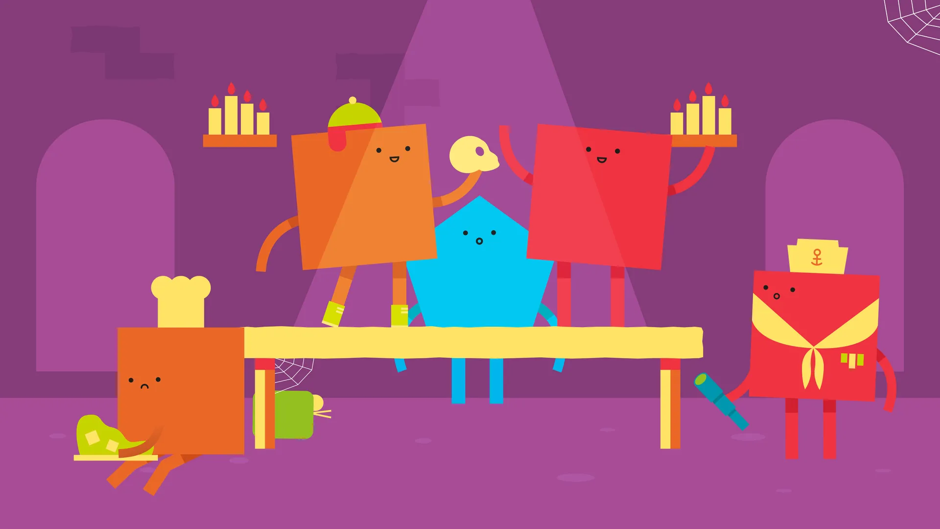Animated Visual Assets for Global Management eLearning Course