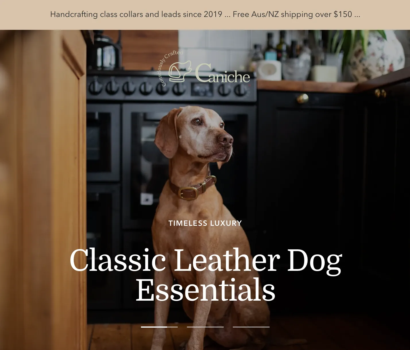 Website Copywriting for Cornerstones Ethical Leather Dog Collars