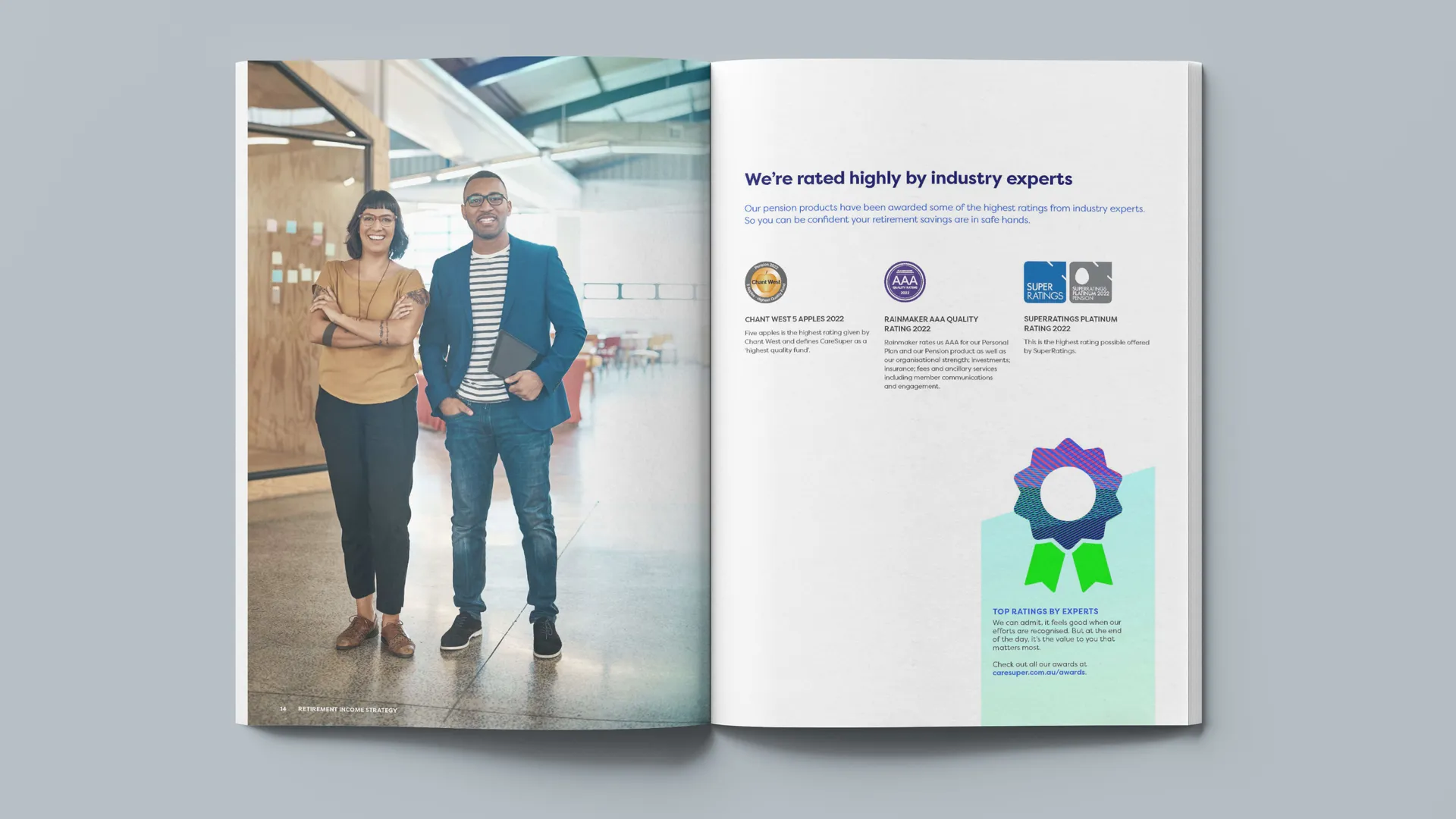 Print Design for CareSuper Retirement Income Strategy Booklet gallery 4