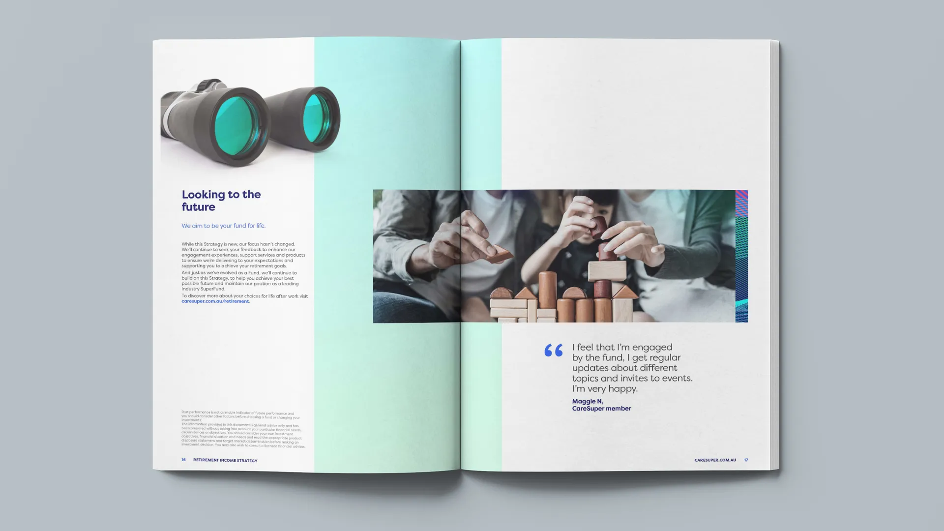 Print Design for CareSuper Retirement Income Strategy Booklet gallery 7
