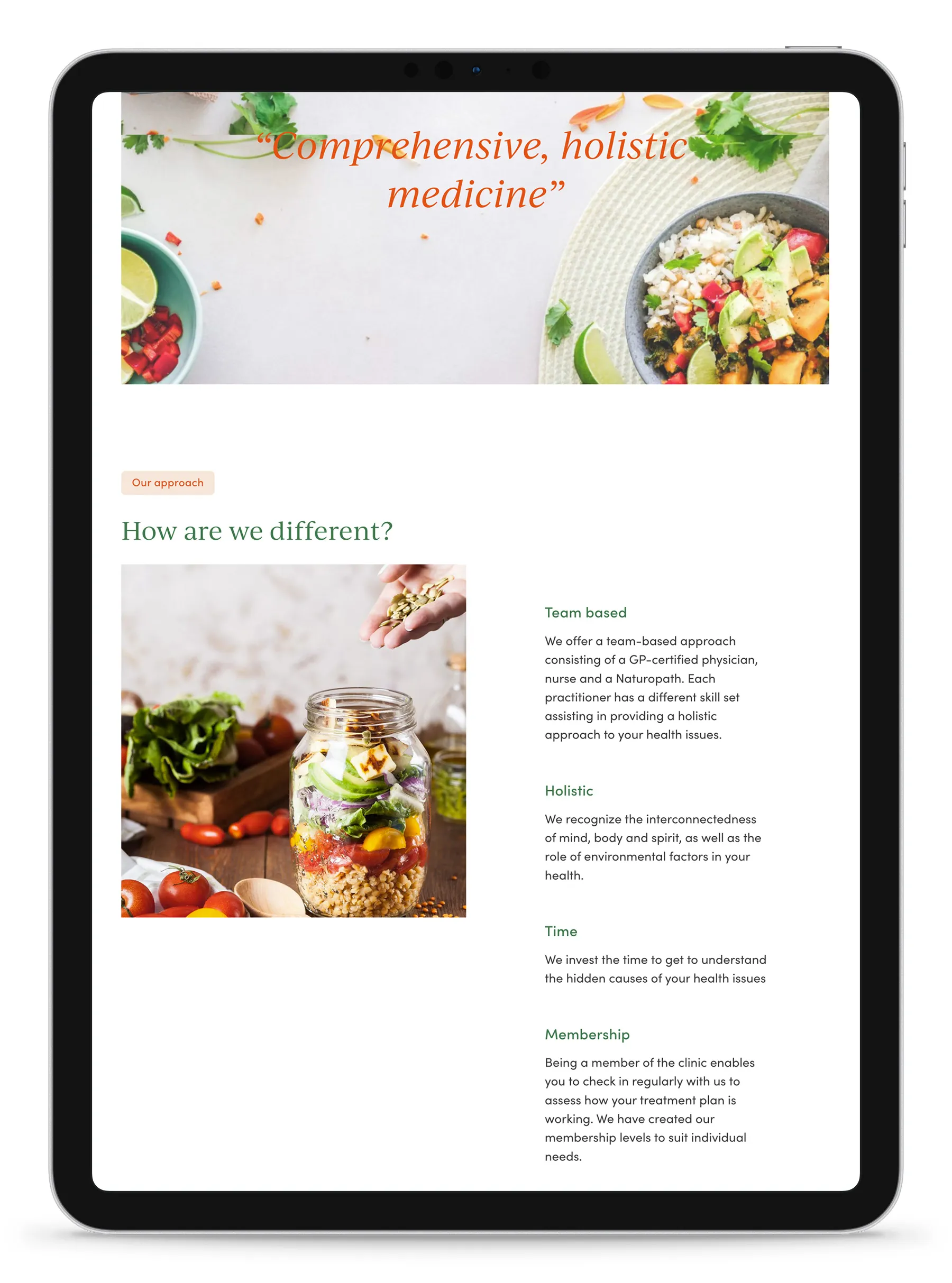 Website & Membership Platform for Carmen Barnes Functional Medicine Clinic gallery 2