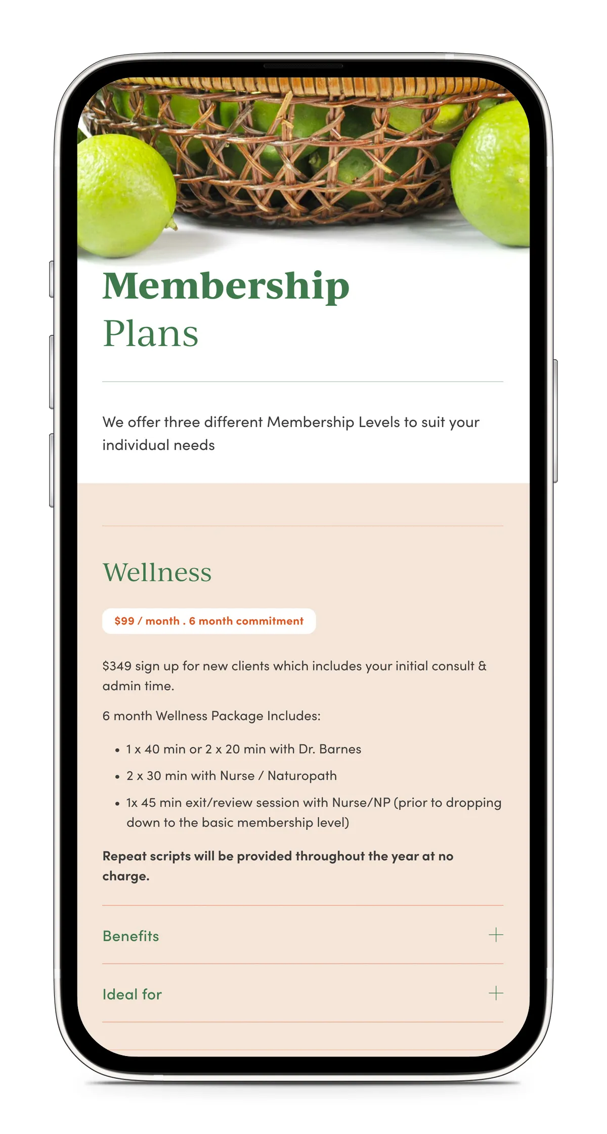 Website & Membership Platform for Carmen Barnes Functional Medicine Clinic gallery 4