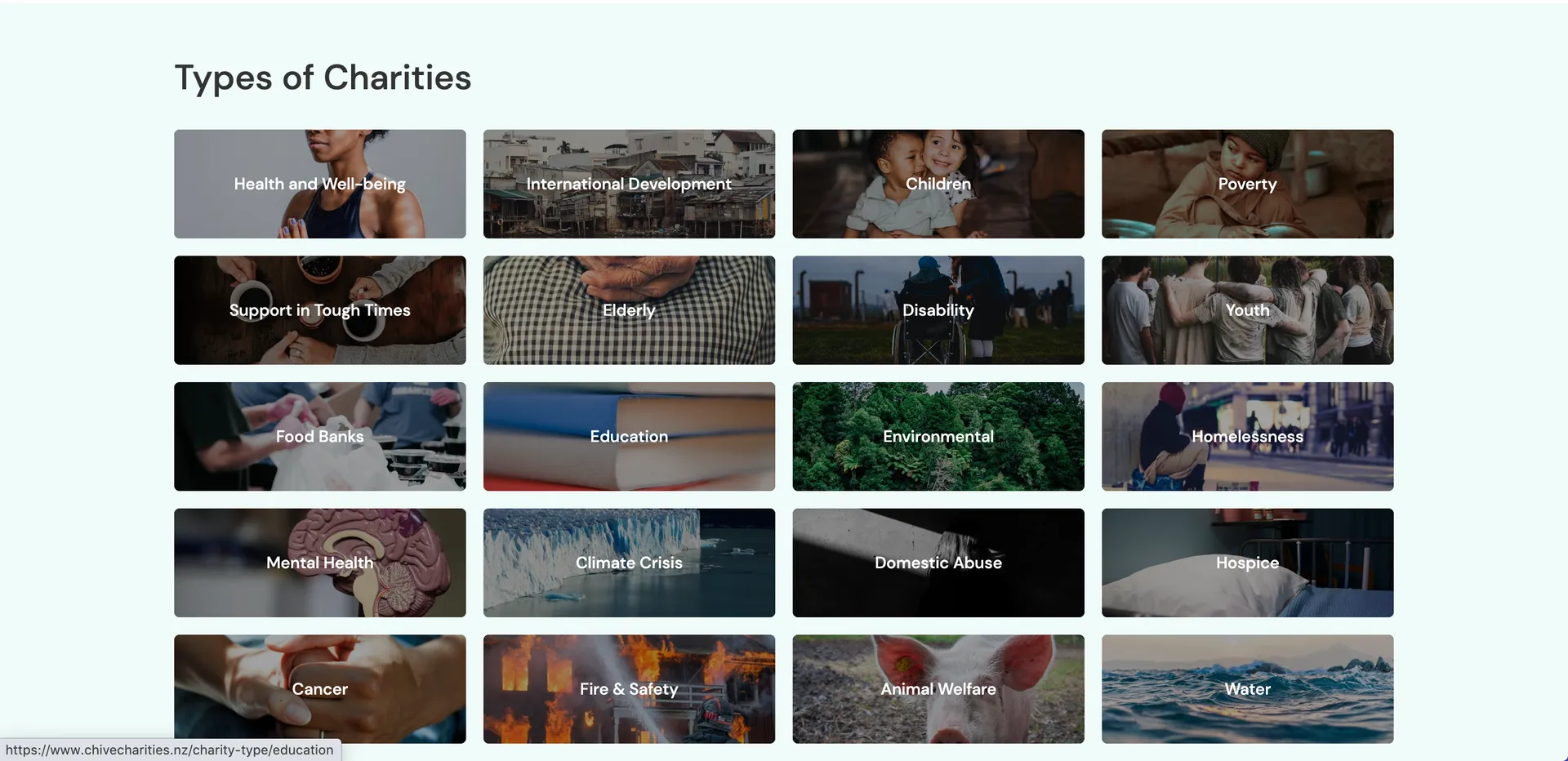 Chive: No-Code Directory for New Zealand Charities gallery 2