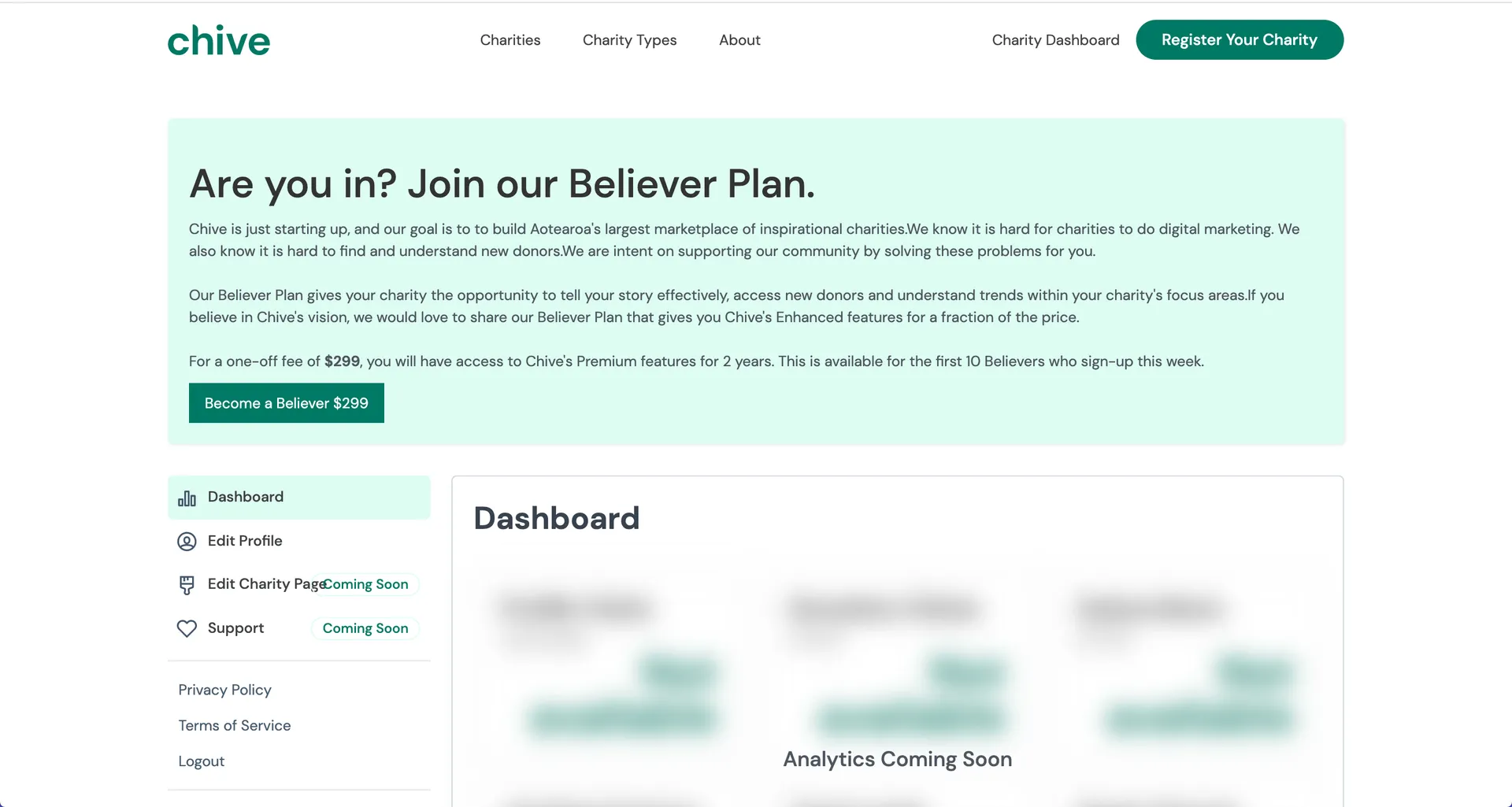 Chive: No-Code Directory for New Zealand Charities gallery 3