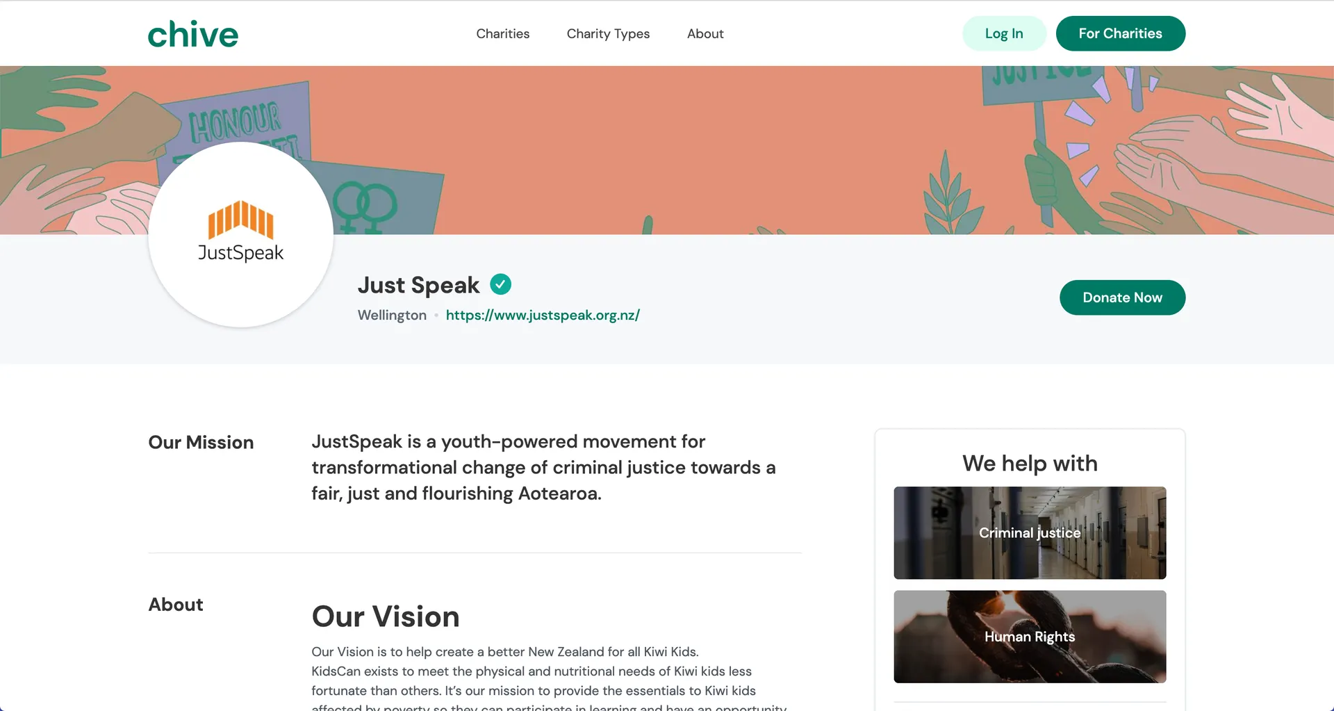Chive: No-Code Directory for New Zealand Charities gallery 4