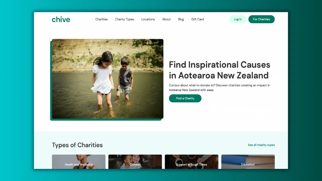 Chive: No-Code Directory for New Zealand Charities