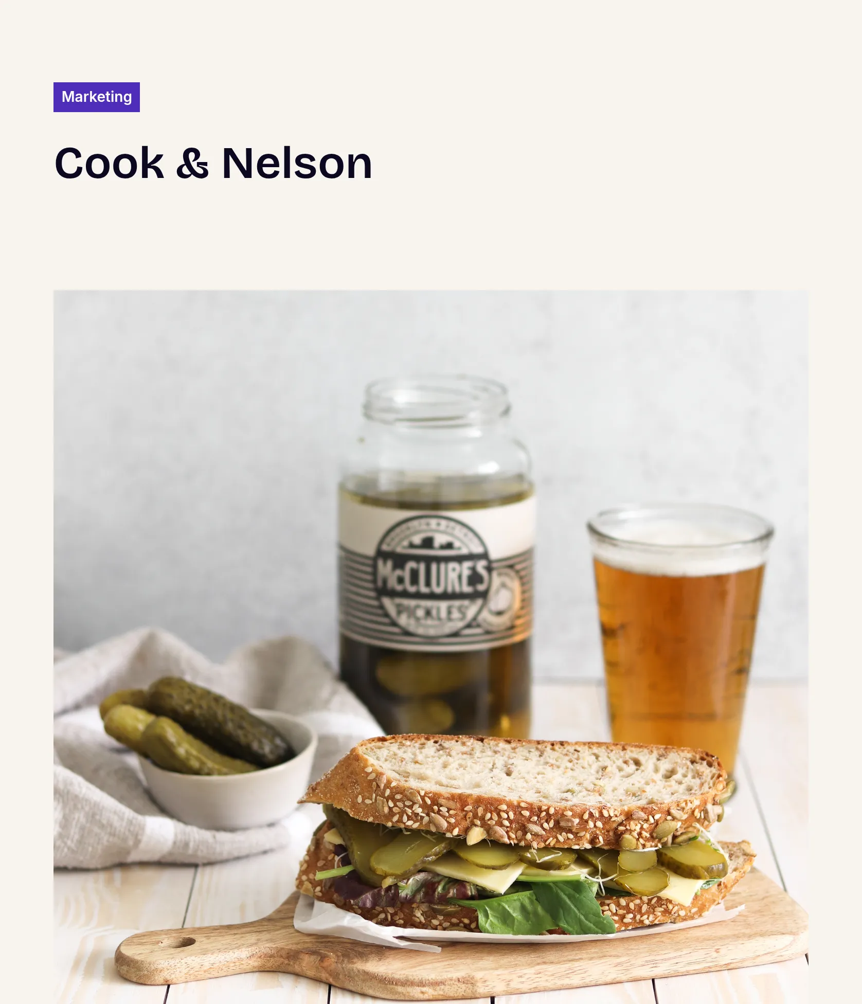 Comprehensive Digital Marketing & Content Creation for Cook & Nelson