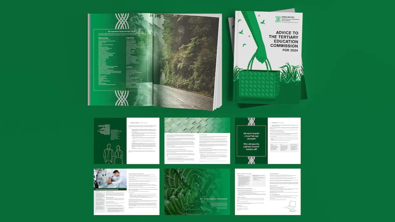 Graphic Design Layouts for Major Report