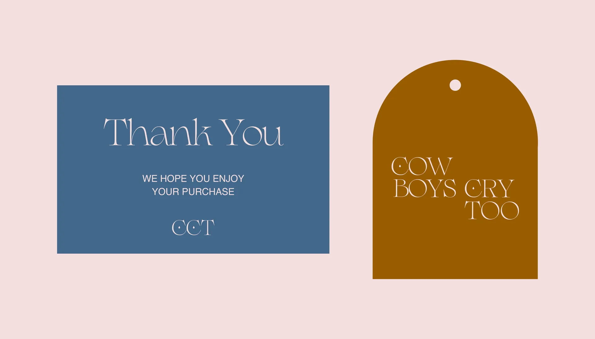 Brand Identity Design for Cowboys Cry Too Clothing gallery 3