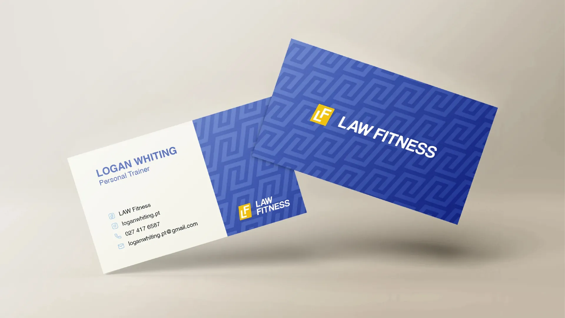 Branding for Personal Training Startup: Logo, Business Card & Flyer gallery 3