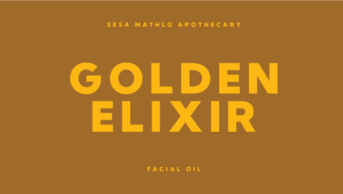 Brand Identity Design for Sesa Mathlo Apothecary's Golden Elixir gallery 1