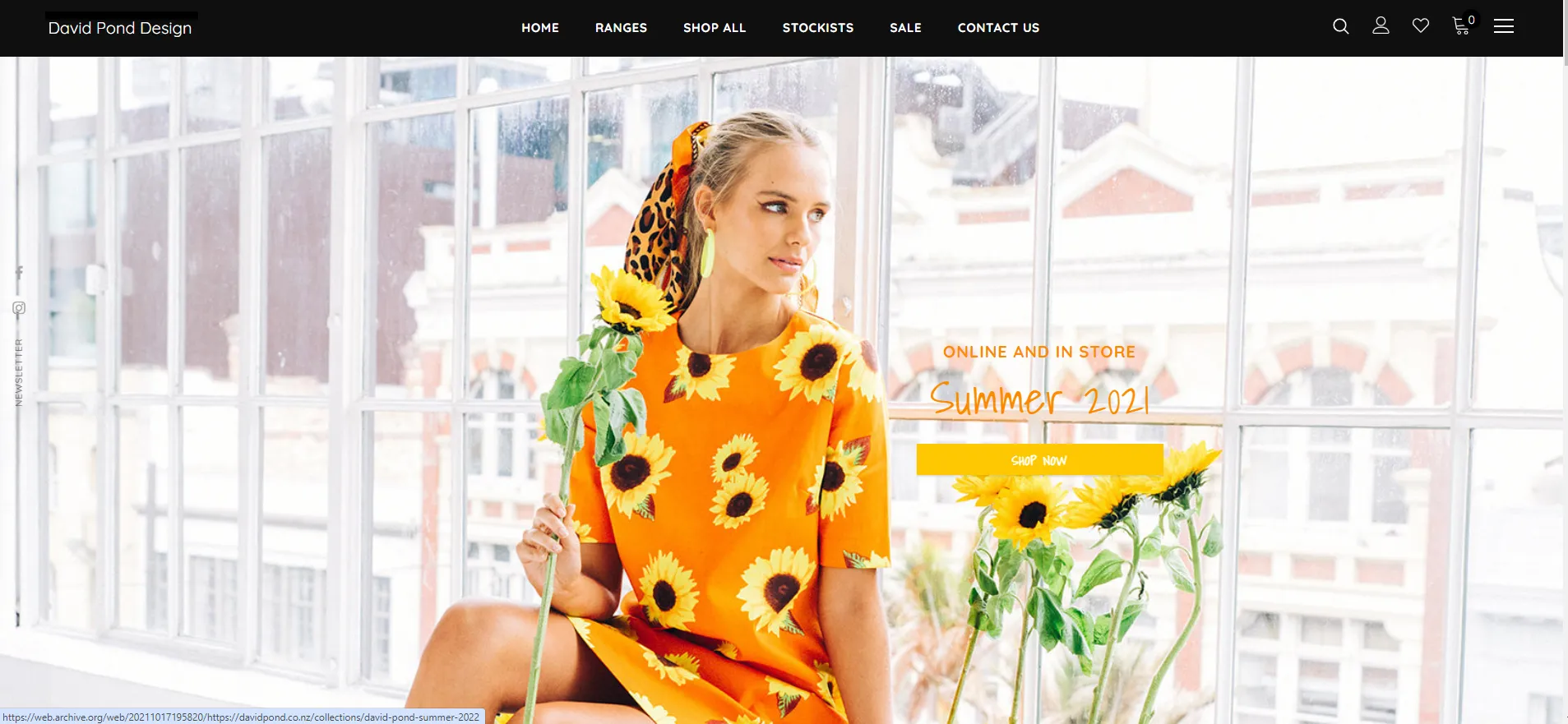 Shopify Ecommerce Store Launch for David Pond Design