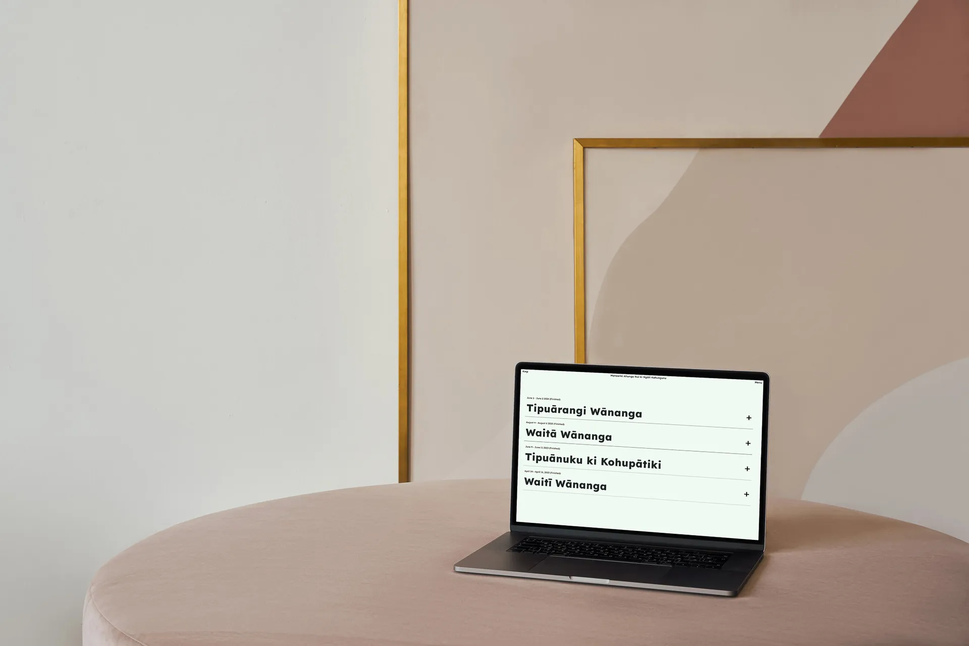 Website Design & Development for Kahungunu Mataariki Project gallery 1