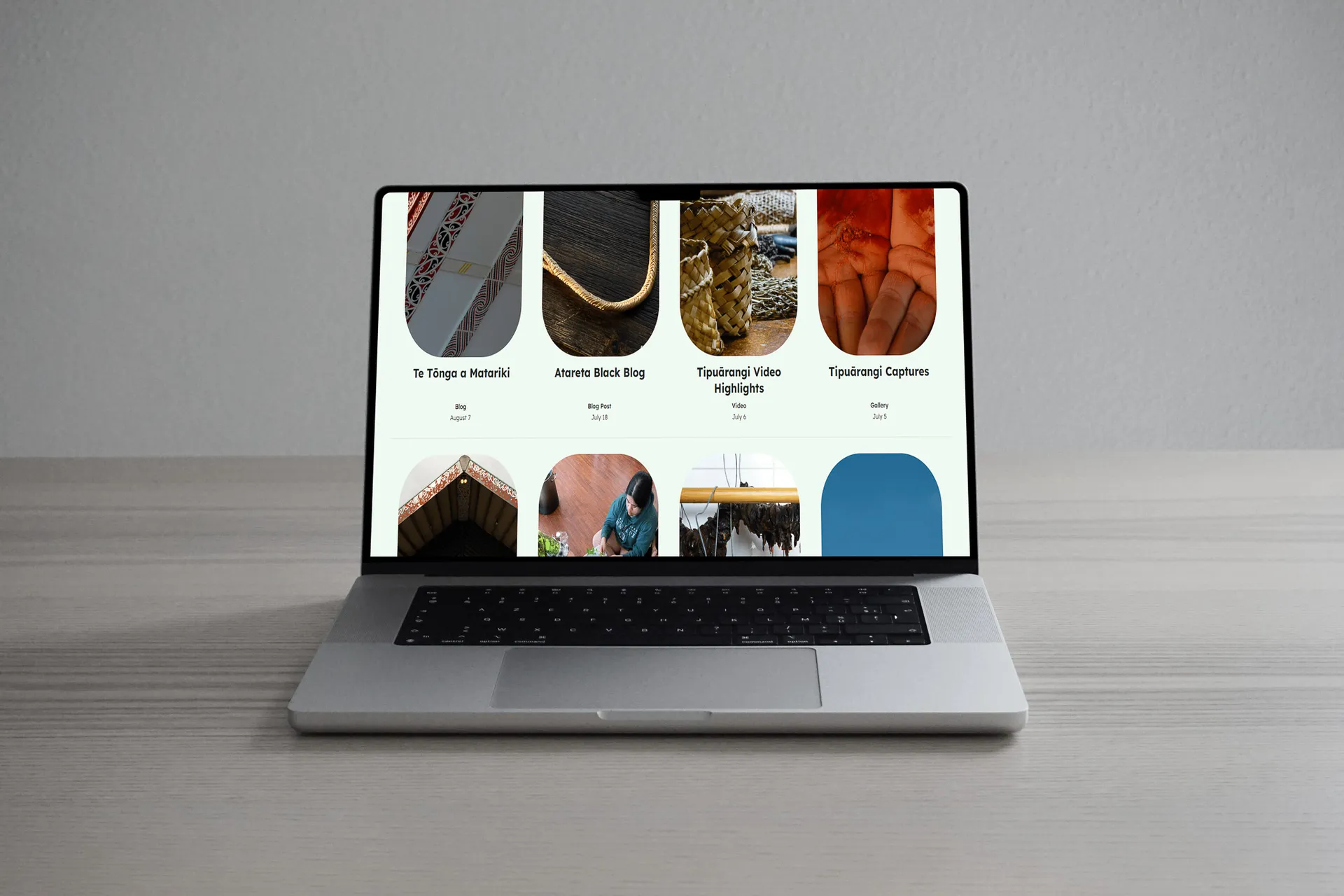 Website Design & Development for Kahungunu Mataariki Project project image