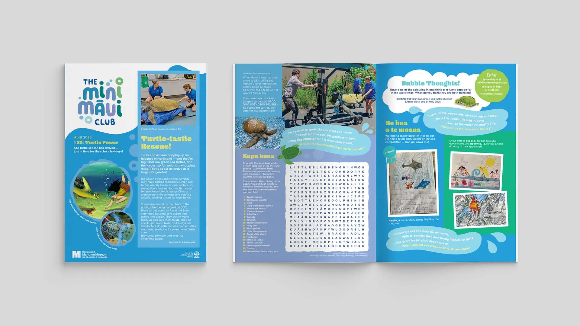 Mini Māui Kids' Club Brand Identity gallery 1